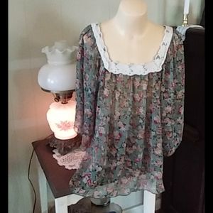 Floral blouse